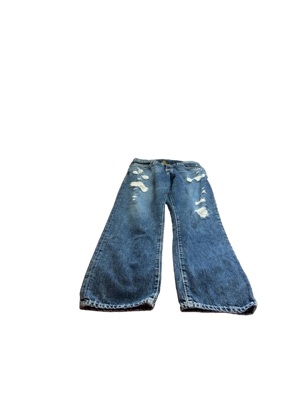 Big Star Women’s Medium Wash Distressed Sydney Boyfriend Jeans! Size 32 34x30